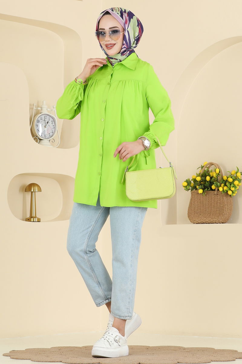 Shirt 337ASN888-MS Pistachio Green