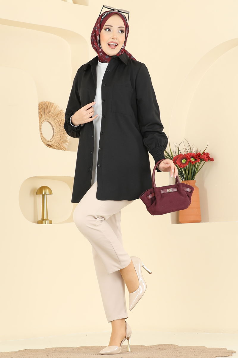 Shirt 338ASN888-MS Black