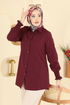 Shirt 338ASN888-MS Burgundy - Thumbnail