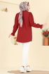 Shirt 341ASN888-MS Dark Red - Thumbnail