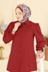 Shirt 341ASN888-MS Dark Red - Thumbnail