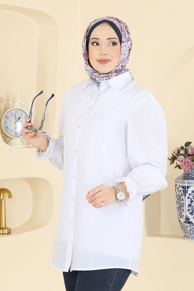 A.S.N. - Shirt 341ASN888-MS Ecru - 425874