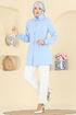 Shirt 500ASN888-MS Baby Blue - Thumbnail