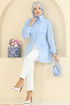 Shirt 500ASN888-MS Baby Blue - Thumbnail