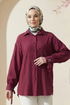 Shirt 5218NFC915-M Burgundy - Thumbnail