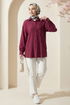 Shirt 5218NFC915-M Burgundy - Thumbnail