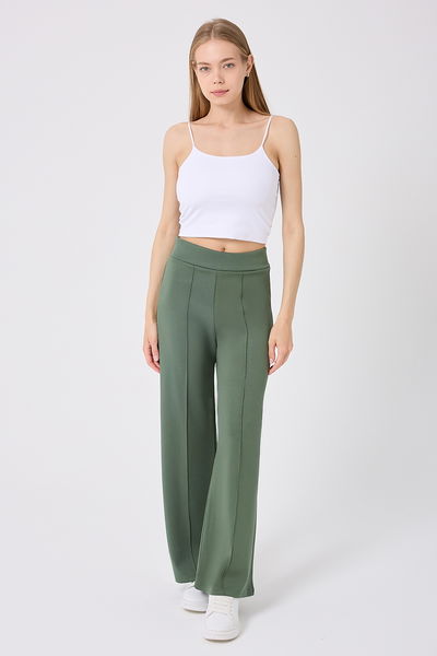 D.R.N. - بنطال يومي اخضر عفني 212DRN1147-MS - 387453