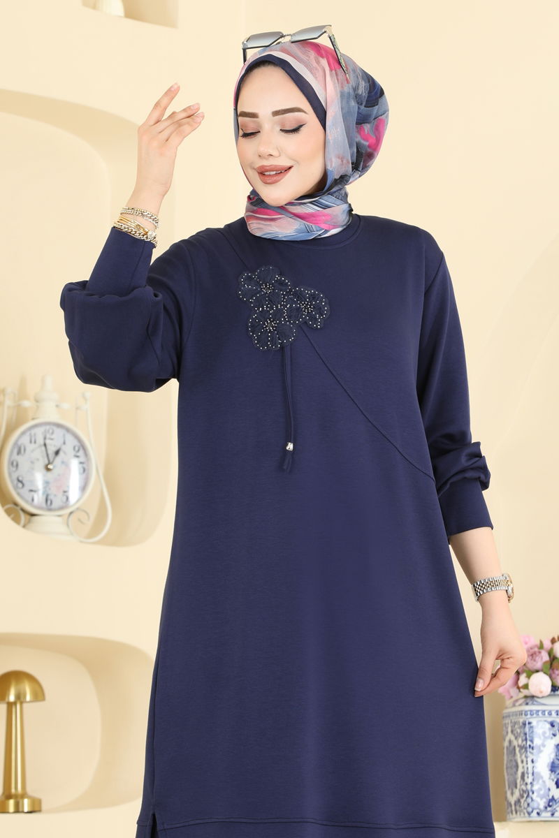 Şık Nakışlı İkili Takım 2606TPK1167-MS Laci