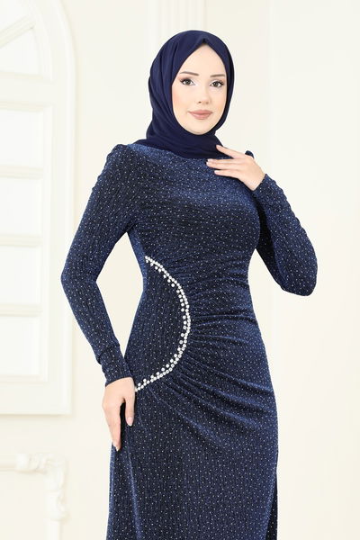 A.N.T. - Sim Detaylı Şık Abiye 2447ANT466-MS Laci - 418082