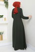 Sim Transitive Hijab Ferace 1012ESL1097-M Khaki - Thumbnail