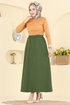 Skirts 213BRZ597-MS Khaki - Thumbnail