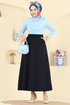 Skirts 213BRZ597-MS Navy Blue - Thumbnail
