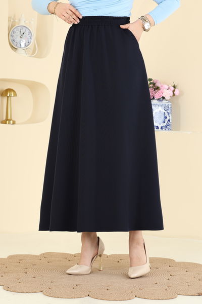 B.R.Z - Skirts 213BRZ597-MS Navy Blue - 427054