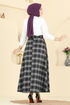 Skirts 3267HBS856-MS Pattern 1 Black - Thumbnail