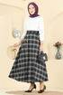 Skirts 3267HBS856-MS Pattern 1 Black - Thumbnail