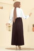 Skirts 4537BRZ597-MS Bitter Brown - Thumbnail