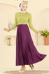 Skirts 4537BRZ597-MS Damson - Thumbnail