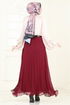 Skirts 6202BSK463-MS Burgundy - Thumbnail