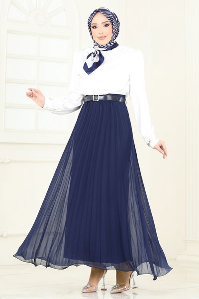B.İ.S.S.K. - Skirts 6202BSK463-MS Navy Blue - 370253