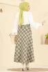Skirts 8034TEG847-MS Oil Green - Thumbnail