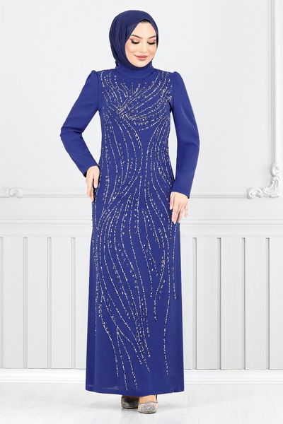 MRV M.D.H. - Stone Detailed Evening dress Dress 4408MDH1093-M Saks - 350780