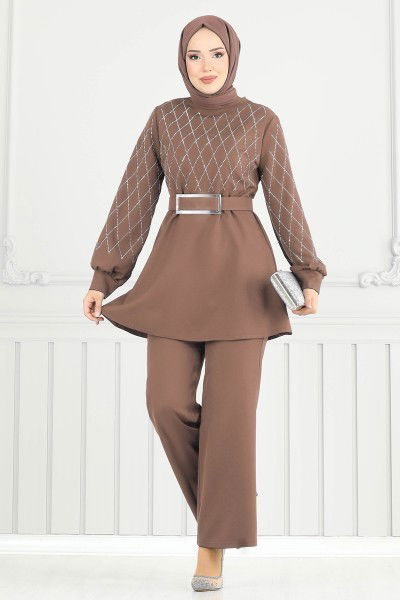 S.L. - Taş Detay İkili Takım 2691SL432-MS Koyu Vizyon