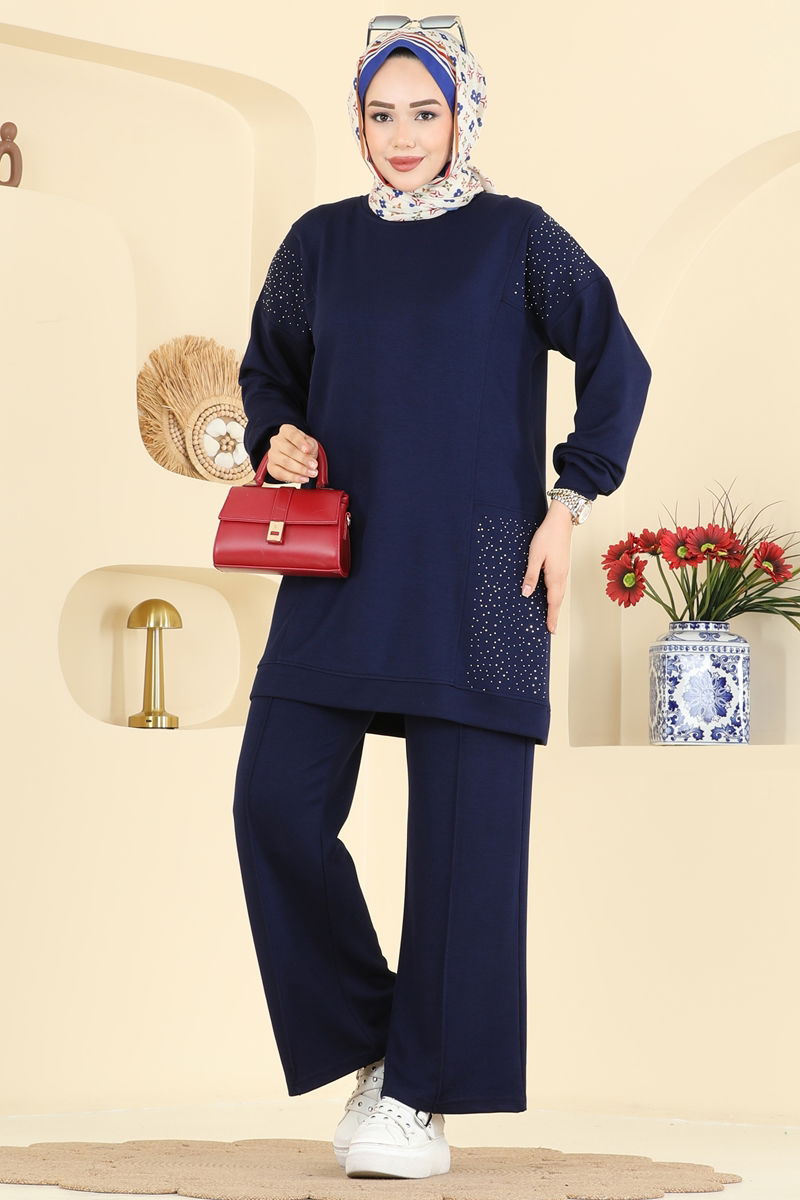 Taş Detaylı Modal Takım 3265HBS856-MS Laci