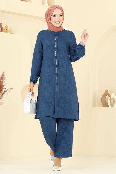 D.V.L. - Taş Detaylı Sofia Takım 445DVL817-MS Laci - 386731