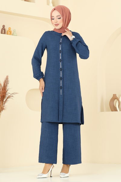 D.V.L. - Taş Detaylı Sofia Takım 445DVL817-MS Laci - 386732