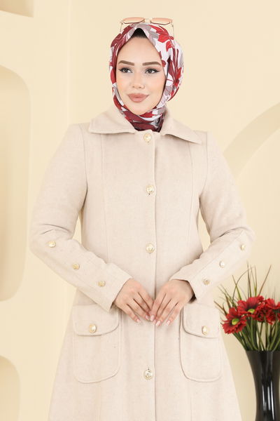 T.R.T. - معطف بيج 1983TRT545-MS - 416553