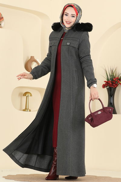 O.Z.T. - معطف رمادي غامق 2076OZT1013-MS - 418570