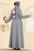 معطف رمادي 2078OZT1013-MS - Thumbnail