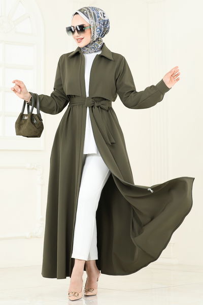 S.L. - معطف اخضر عفني 2630SL432-MS - 368111