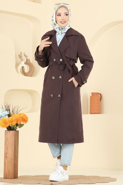 O.Z.T. - ترانشكوت بني غامق 039OZT1013-MS - 416767