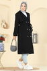 Trenchcoat 039OZT1013-MS Black - Thumbnail