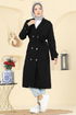Trenchcoat 039OZT1013-MS Black - Thumbnail