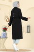 Trenchcoat 039OZT1013-MS Black - Thumbnail