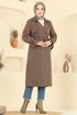 Trenchcoat 040OZT1013-MS Brown - Thumbnail