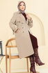 Trenchcoat 040OZT1013-MS Stone - Thumbnail