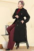 Trenchcoat 042OZT1013-MS Black - Thumbnail
