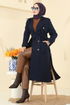 Trenchcoat 042OZT1013-MS Navy Blue - Thumbnail