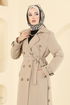 Trenchcoat 042OZT1013-MS Stone - Thumbnail