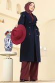 O.Z.T. - Trenchcoat 043OZT1013-MS Navy Blue