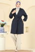 Trenchcoat 21195MPR1163-MS Navy Blue - Thumbnail