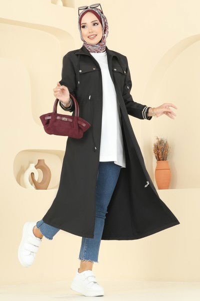 M.S.A. - Trenchcoat 2514MSA980-MS Black