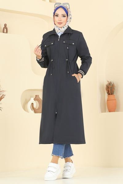 M.S.A. - Trenchcoat 2514MSA980-MS Navy Blue - 391819
