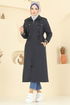 Trenchcoat 2514MSA980-MS Navy Blue - Thumbnail