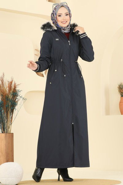 M.S.A. - Trenchcoat 2819MSA980-MS Navy Blue