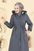 Trenchcoat 2823MSA980-MS Anthracite - Thumbnail