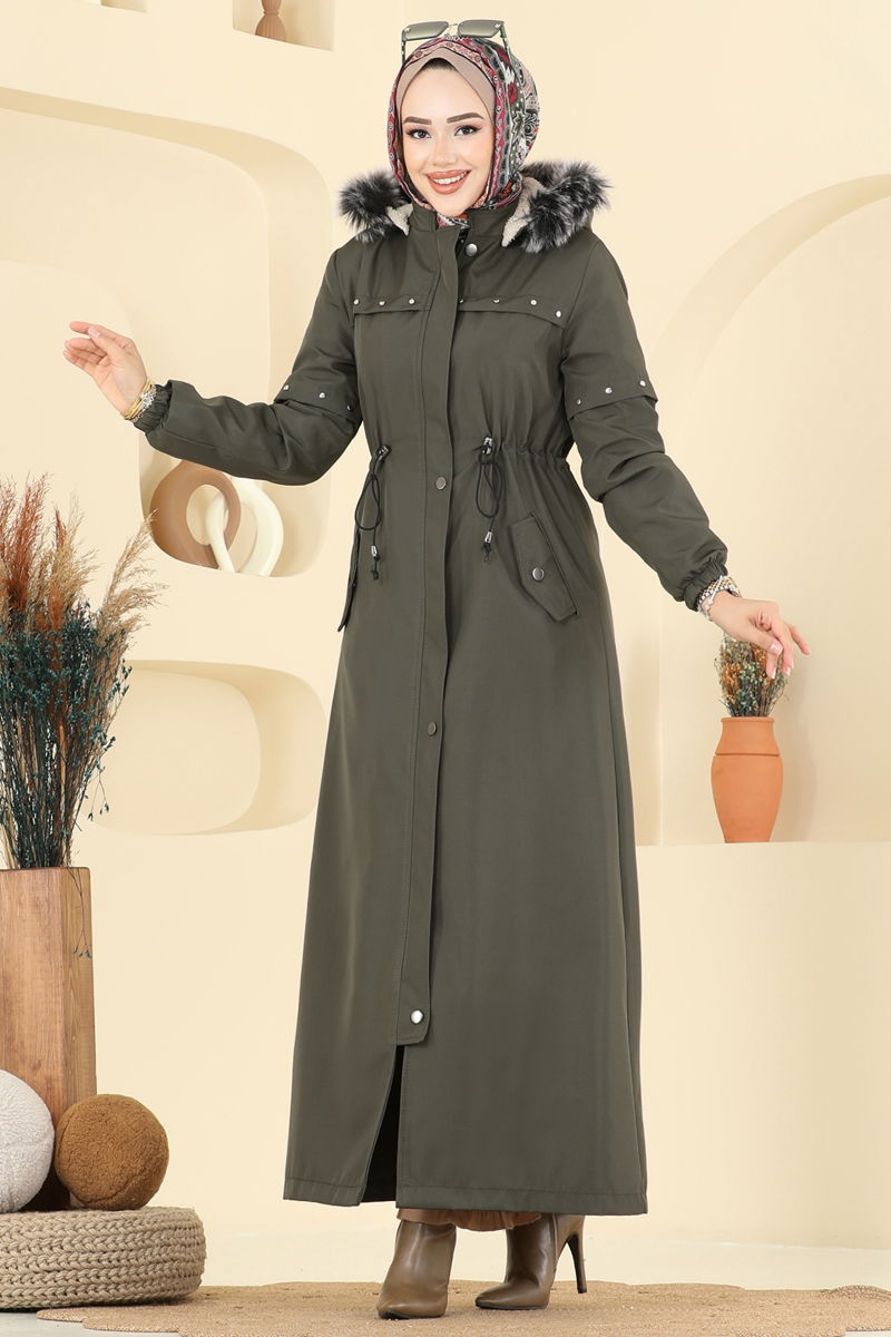 ترانشكوت اخضر عفني 2823MSA980-MS